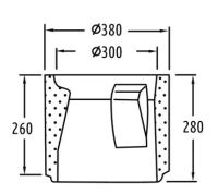 Beton-Schaft Teil 8 kurz 200mm