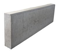 Tiefbord 8x30x100cm grau